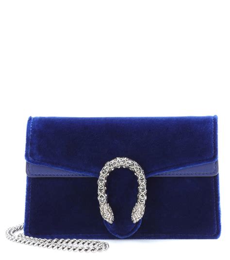 Gucci velvet clutch